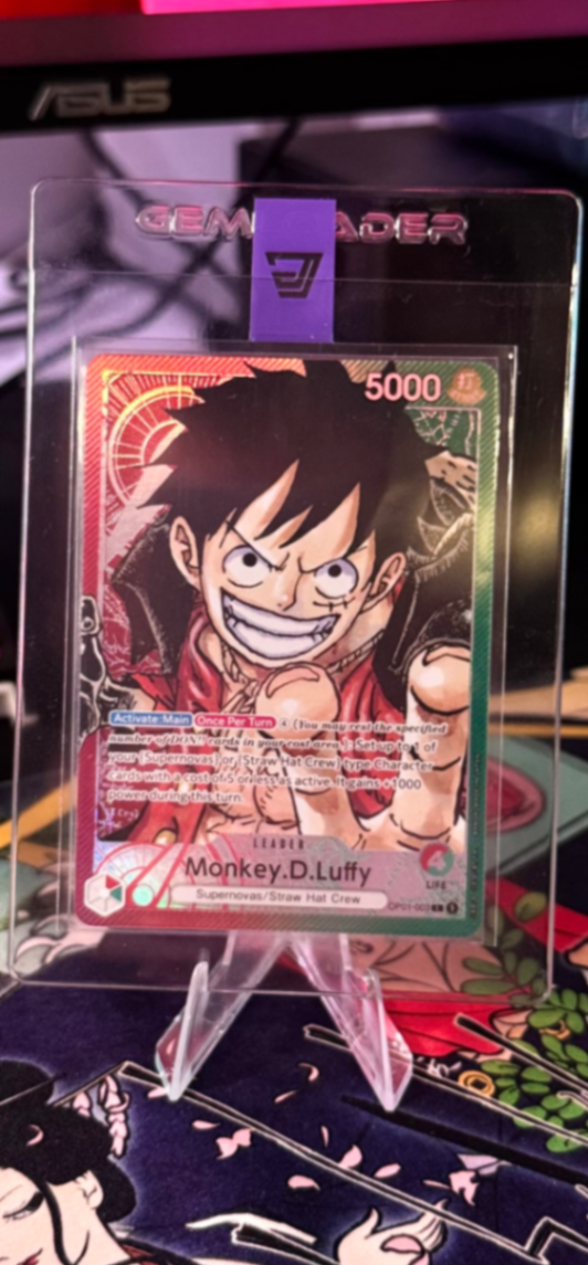 One Piece Gifts ST21-014 Monkey.D.Luffy (SR) (ONE PIECE Magazine